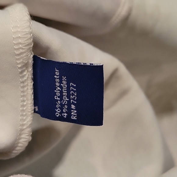 Apt. 9 women's 3X tropical floral print short sleeve ruffle hem dress - Picture 7 of 9